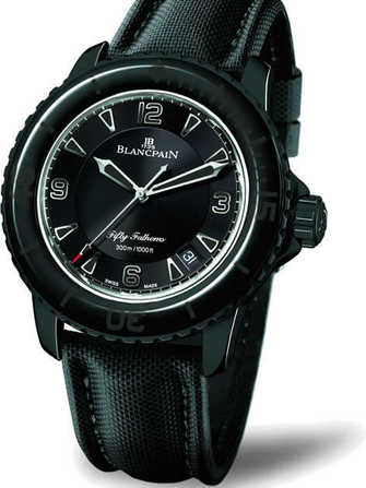 Blancpain Fifty Fathoms "All black" 5015-11C30-52 Watch - 5015-11c30-52-2.jpg - blink