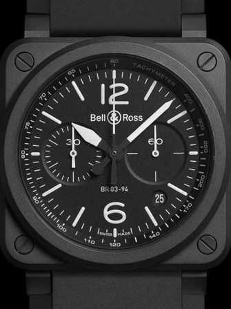Bell & Ross Aviation BR 03-94 Black Matte Watch - br-03-94-black-matte-1.jpg - mier