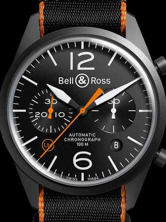 Bell & Ross Vintage BR 126 Carbon Orange Watch - br-126-carbon-orange-1.jpg - mier