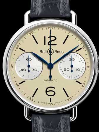 Bell & Ross Vintage WW1 Chronographe Monopussoir Ivory Watch - ww1-chronographe-monopussoir-ivory-1.jpg - mier