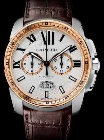 Cartier Calibre de Cartier Chronographe W7100043 Watch - w7100043-1.jpg - mier