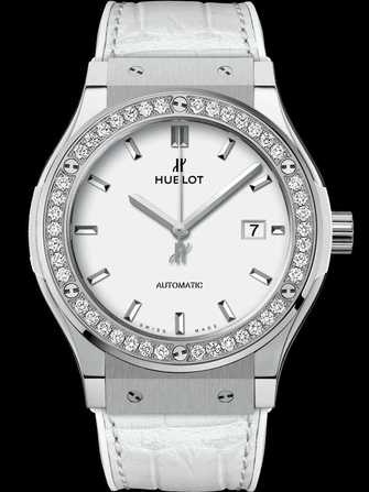 Hublot Classic Fusion Titanium White Diamonds 542.NE.2010.LR.1204 Watch - 542.ne.2010.lr.1204-1.jpg - mier