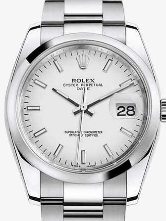 Rolex Oyster Perpetual Date 34 115200-white Watch - 115200-white-1.jpg - mier