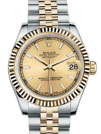 Rolex Datejust 31 178273-champagne Watch - 178273-champagne-1.jpg - mier