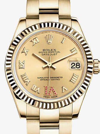 Rolex Datejust 31 178278-yellow gold Watch - 178278-yellow-gold-1.jpg - mier