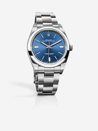 Rolex Oyster Perpetual 144300-blue Watch - 144300-blue-1.jpg - blink
