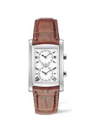 Longines Dolce Vita Dual Time L5.661.4.15.2 Watch - l5.661.4.15.2-1.jpg - alfaborg