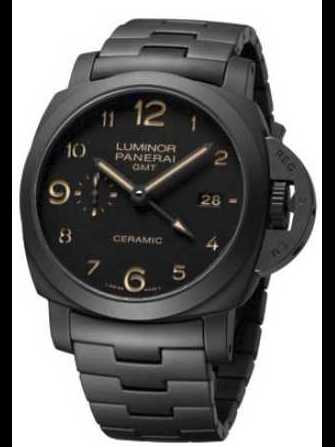 Panerai Luminor 1950 3 Days GMT ceramic PAM 438 腕時計 - pam-438-1.jpg - antonio8