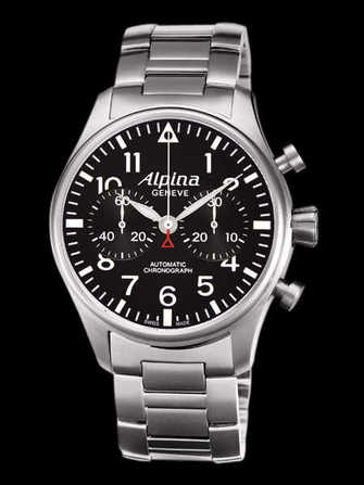 Alpina Startimer Pilot Chronograph AL-860B4S6B Watch - al-860b4s6b-1.jpg - blink