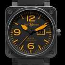 Bell & Ross BR 01 BR 01 - 96 Bid Date Orange 腕表 - br-01-96-bid-date-orange-1.jpg - blink