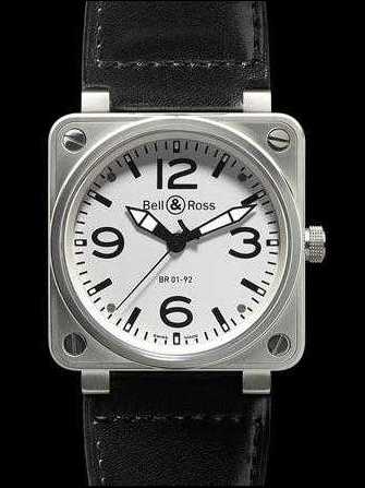 Bell & Ross BR 01 BR 01 - 92 White Dial Watch - br-01-92-white-dial-1.jpg - blink