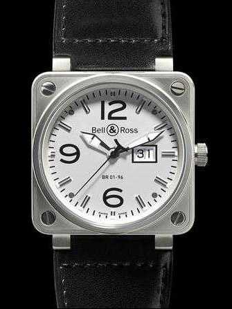 Bell & Ross BR 01 BR 01 - 96 Bid Date White Dial 腕時計 - br-01-96-bid-date-white-dial-1.jpg - blink