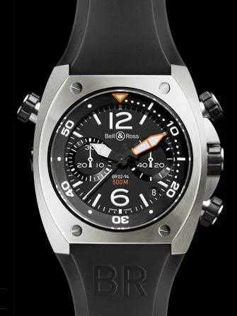 Bell & Ross BR 02 BR 02 Chrono Steel 腕時計 - br-02-chrono-steel-1.jpg - blink