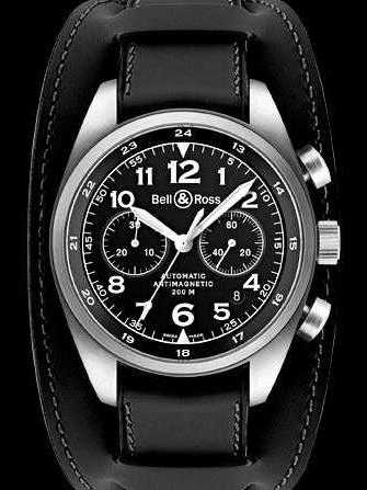 Bell & Ross Vintage 126 XL Vintage 126 XL Black Leather Watch - vintage-126-xl-black-leather-1.jpg - blink