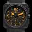 Bell & Ross BR 01 BR 01 - 94 Orange 腕時計 - br-01-94-orange-1.jpg - blink