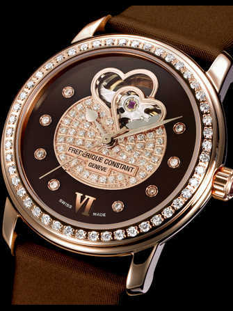 นาฬิกา Frédérique Constant Ladies  automatic  double heart beat FC-310CDHBPV2PD4 - fc-310cdhbpv2pd4-1.jpg - blink
