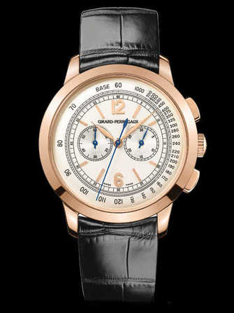 Montre Girard-Perregaux 1966 Chronographe 49539-52-151-BK6A - 49539-52-151-bk6a-1.jpg - blink