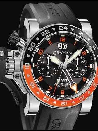Graham Chronofighter GMT Big Date Black Dial 2OVASGMT.B01A.K10B 腕表 - 2ovasgmt.b01a.k10b-1.jpg - blink