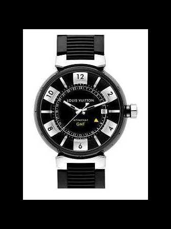 Louis Vuitton Tambour in Black GMT Q113K0 腕時計 - q113k0-1.jpg - blink