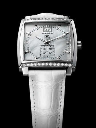 TAG Heuer Monaco Lady Grande Date WAW1313.FC6247 Watch - waw1313.fc6247-2.jpg - blink