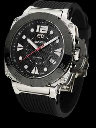 Edmond BOOSTER Silver/Black BO-SB-P01 腕時計 - bo-sb-p01-1.jpg - edwatches