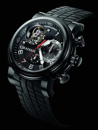 Graham Tourbillograph Trackmaster Black 2TWTB.B03A Watch - 2twtb.b03a-1.jpg - jaimelesmontres