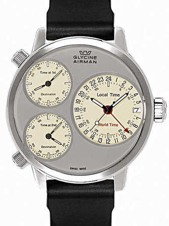 Glycine Airman 7 Silver Circle 3829.111-D Watch - 3829.111-d-1.jpg - lorenzaccio