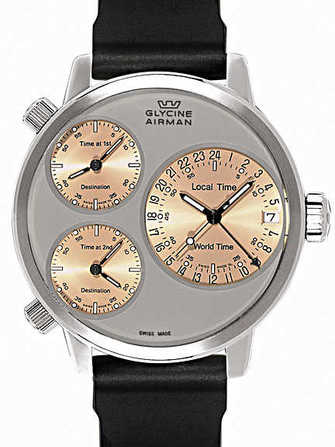 Glycine Airman 7 Silver Circle 3829.171-D Watch - 3829.171-d-1.jpg - lorenzaccio