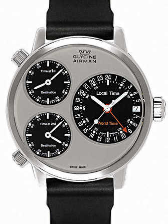Glycine Airman 7 Silver Circle 3829.191-D Watch - 3829.191-d-1.jpg - lorenzaccio