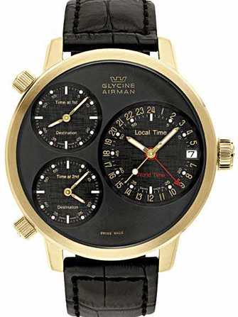 Glycine Airman 7 Gold 3845.79-LB9 Watch - 3845.79-lb9-1.jpg - lorenzaccio