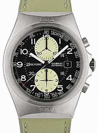 Glycine Combat Chronograph 44mm 3855.195-LB2 Watch - 3855.195-lb2-1.jpg - lorenzaccio