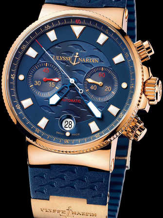 นาฬิกา Ulysse Nardin Blue Seal Maxi Marine Chronograph 356-68LE-3 - 356-68le-3-1.jpg - lorenzaccio
