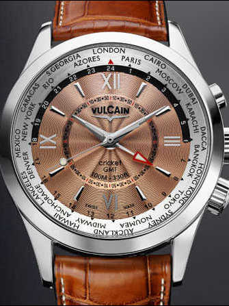 Vulcain Aviator GMT - Steel 100108.143LF 腕表 - 100108.143lf-1.jpg - lorenzaccio