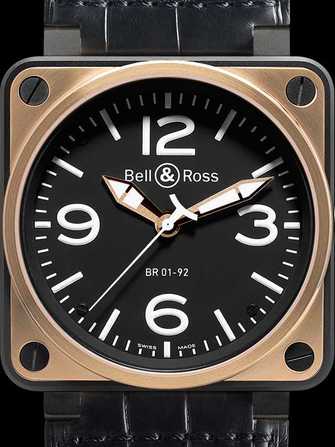 Bell & Ross Aviation BR 01-92 Rose Gold & Carbon 腕表 - br-01-92-rose-gold-carbon-1.jpg - mier