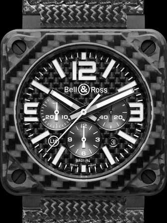 Bell & Ross Aviation BR 01-94 Carbon Fiber & Black Rubber Uhr - br-01-94-carbon-fiber-black-rubber-1.jpg - mier