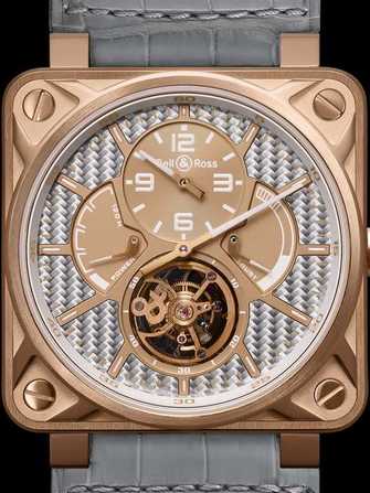 Montre Bell & Ross Aviation BR 01 Tourbillon Pink Gold & Gray - br-01-tourbillon-pink-gold-gray-1.jpg - mier