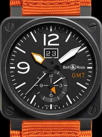 Bell & Ross Aviation BR 03-51 GMT Orange Watch - br-03-51-gmt-orange-1.jpg - mier