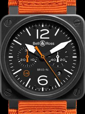 Bell & Ross Aviation BR 03-94 Carbon Orange Watch - br-03-94-carbon-orange-1.jpg - mier