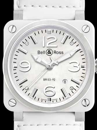 Bell & Ross Aviation BR 03 White Ceramic Watch - br-03-white-ceramic-1.jpg - mier