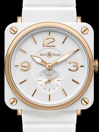 Bell & Ross Aviation BR S Rose Gold & White Ceramic Watch - br-s-rose-gold-white-ceramic-1.jpg - mier