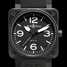 Bell & Ross Aviation BR 01-92 Carbon Black Rubber 腕時計 - br-01-92-carbon-black-rubber-1.jpg - mier