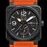 Bell & Ross Aviation BR 03-51 GMT Orange Watch - br-03-51-gmt-orange-1.jpg - mier