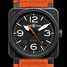 Bell & Ross Aviation BR 03-92 Carbon Orange Watch - br-03-92-carbon-orange-1.jpg - mier