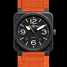 Bell & Ross Aviation BR 03-92 Carbon Orange Watch - br-03-92-carbon-orange-2.jpg - mier
