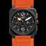 Bell & Ross Aviation BR 03-94 Carbon Orange Watch - br-03-94-carbon-orange-2.jpg - mier