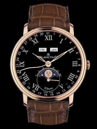 Blancpain Villeret Quantième Complet 8 Jours 6639-3637-55B Watch - 6639-3637-55b-1.jpg - mier