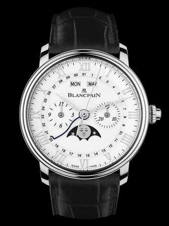 Blancpain Villeret Chronographe Monopoussoir 6685-1127-55B Watch - 6685-1127-55b-1.jpg - mier