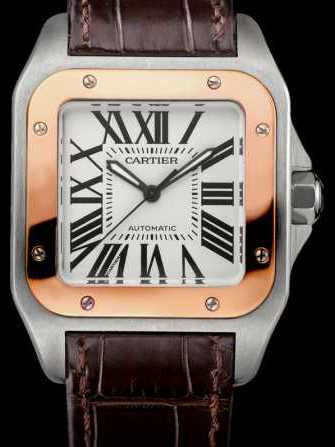 Montre Cartier Santos 100 W20107X7 - w20107x7-1.jpg - mier