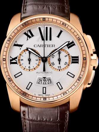 Montre Cartier Calibre de Cartier Chronographe W7100044 - w7100044-1.jpg - mier