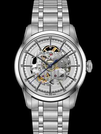 Hamilton American Classic Railroad Skeleton Auto H40655151 Watch - h40655151-1.jpg - mier